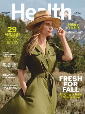 Hilary Swank - Health Magazine - September 2020